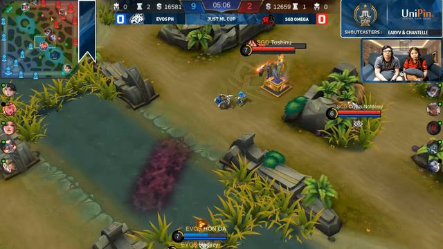 Just ML Cup Playoffs Day 2 Evos PH vs SGD Game 1 (BO3) | Just ML Mobile Legends смотреть онлайн