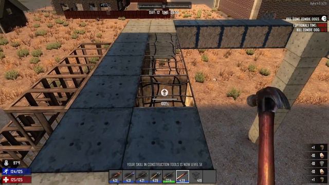 7 Days to Die ► Начало строительства ►#12 (16+) смотреть онлайн