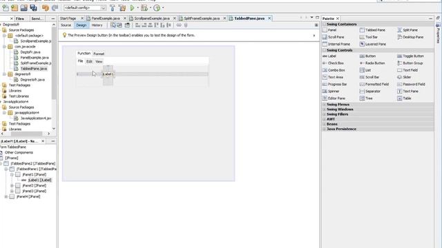 how to use Tabbed pane in Swing Tutorial part-12 || Java Code смотреть онлайн