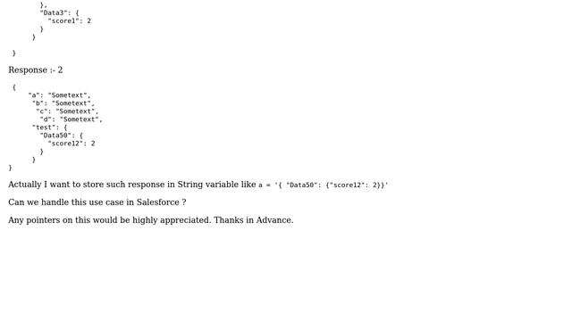 Salesforce: How to deal with parsing JSON response when it contains a dynamic object? смотреть онлайн