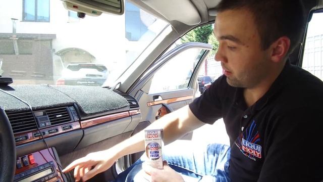 Как устранить неприятный запах в салоне автомобиля Klima-Fresh Liqui Moly смотреть онлайн