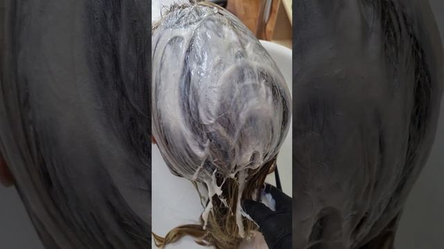 Highlighting Of Hair.Hair Toning.