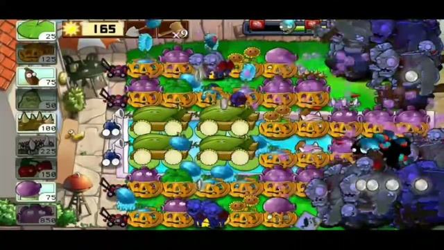 Plants vs Zombies : more ways to play SURVIVAL ENDLESS level #81-90 The End G of Ver ?!!! смотреть онлайн