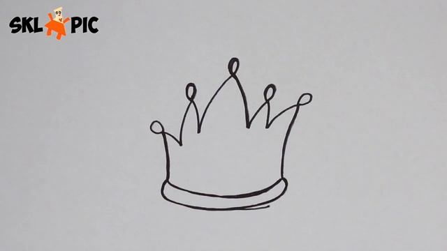 Раскраска Для Детей КОРОНА. Как Нарисовать Корону. How To Draw A Crown For Kids смотреть онлайн
