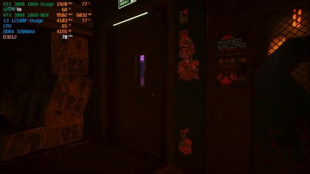 Cyberpunk 2077 i3-12100F RTX 3080 Benchmark смотреть онлайн