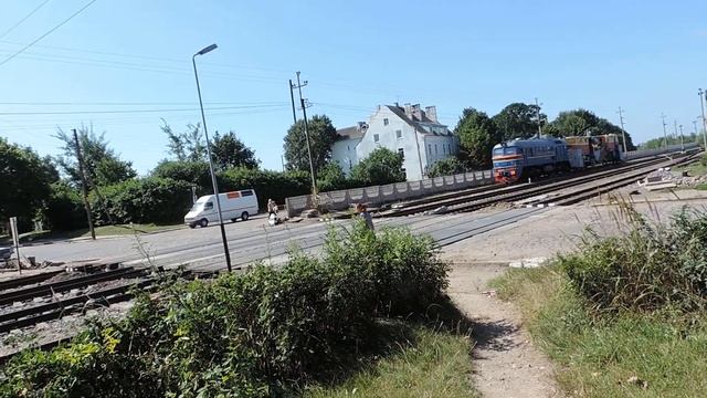 Нестеров. Железнодорожный переезд. Калининградская область смотреть онлайн