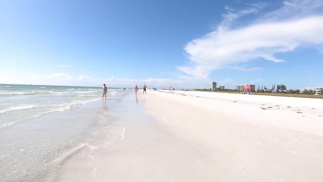 Siesta Key Beach #1 Beach In The USA Sarasota, Florida Walk Tour November 2020 USA Travel Vlog смотреть онлайн