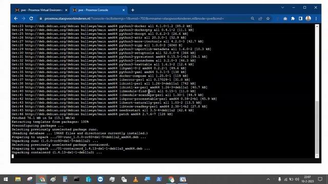 Installing Docker & Docker-compose on Debian 11 LXC смотреть онлайн