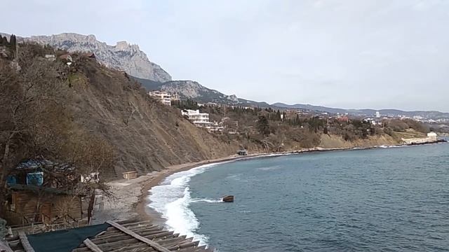 Алупка  Зелёный мыс ПЛЯЖ