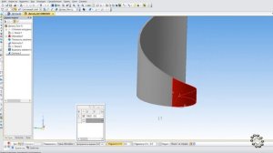 Спираль с наклонной осью Компас 3D