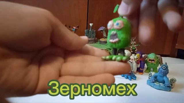 Монстры "My singing monsters"из пластилина 2 часть#лепка #игры смотреть онлайн