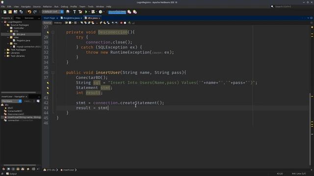 Registro de usuarios Java + MySql + Sha256 смотреть онлайн