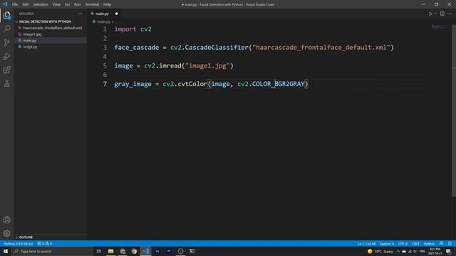 FACIAL DETECTION IN 8 MINS! (PYTHON, OPENCV) смотреть онлайн