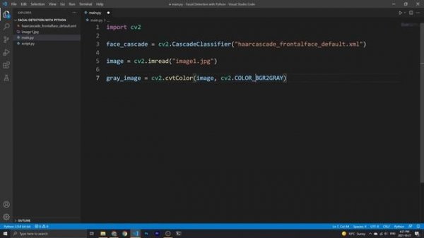 FACIAL DETECTION IN 8 MINS! (PYTHON, OPENCV)