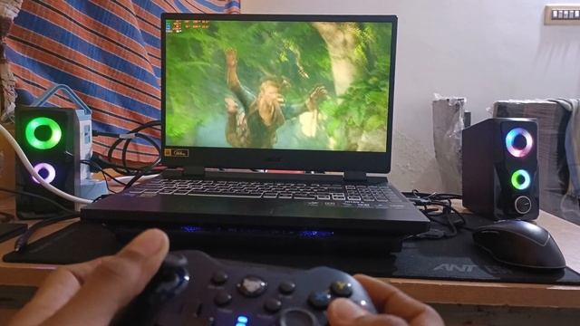 Uncharted 4 gameplay in Acer Nitro 5 i5 12th gen 12450H RTX 3050 4Gb graphics смотреть онлайн