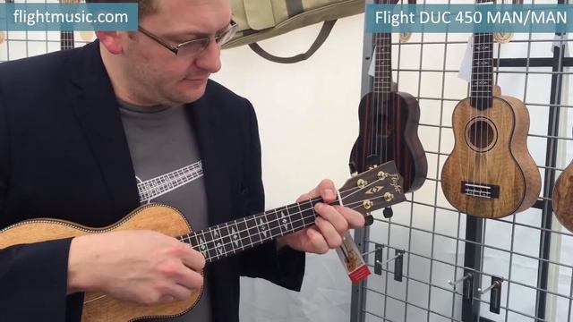 Ukulele Flight DUC 450 MAN/MAN - Andy Eastwood смотреть онлайн
