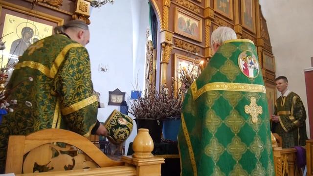 Освящение вербы. Всенощное бдение. 8 апреля 2023 смотреть онлайн