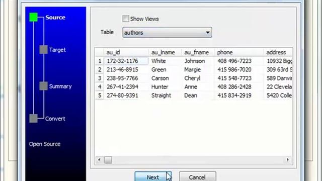 Export data from SQLite table to HTML file смотреть онлайн