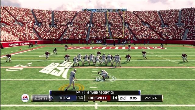 NCAA Football 13 ranked game against top 100 player смотреть онлайн