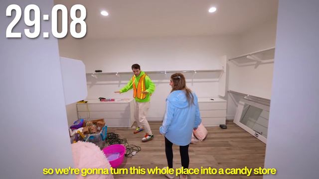 I Built a Candy Store in my Room and Hid It From My Daughter *secret room* смотреть онлайн