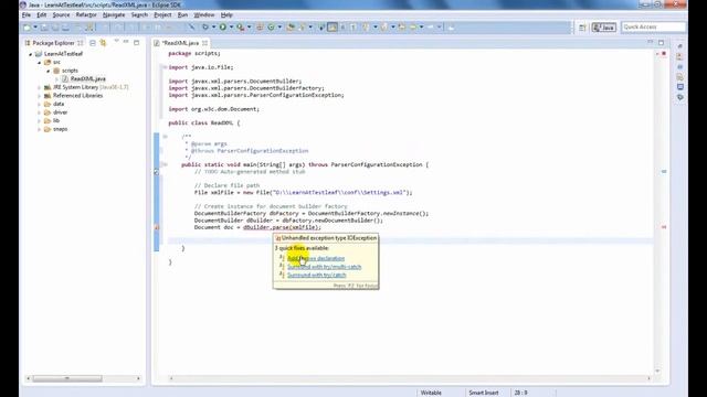 This video assist you to learn about reading XML file in Selenium WebDriver смотреть онлайн