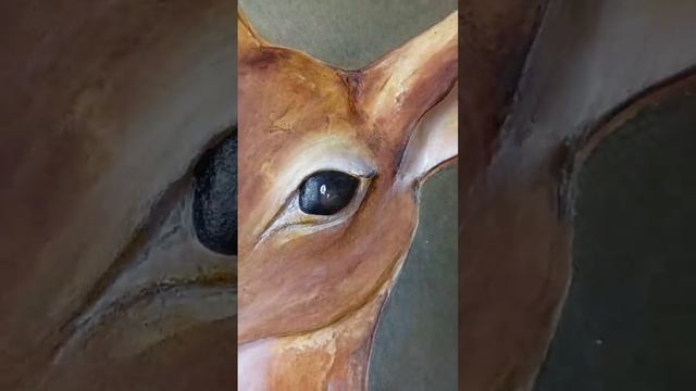 жена художник #deer #олень #animal #декор #арт #декор #art #искусство #картины #forest #nature #new смотреть онлайн