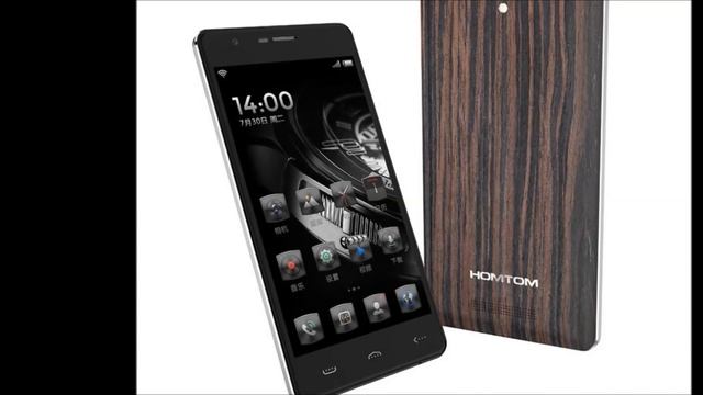 DOOGEE HOMTOM HT5-смартфон с деревянной крышкой и мощным аккумулятором смотреть онлайн