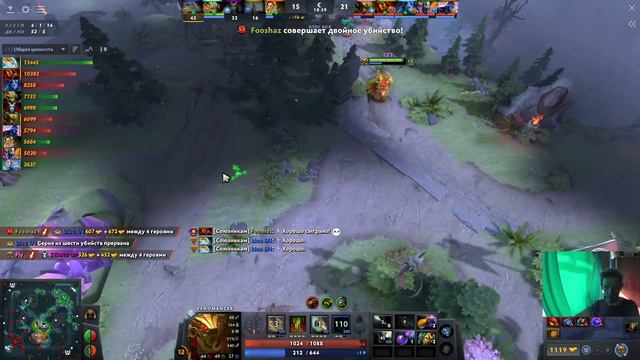 FLY - Топ 1 Фулл-Саппорт с Винрейтом 57% - Venomancer Dota 2 смотреть онлайн
