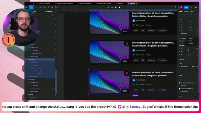 [Feb 10, 2023] Got my Irish Apple juice ?✨ | Figma, OBS and Design help смотреть онлайн