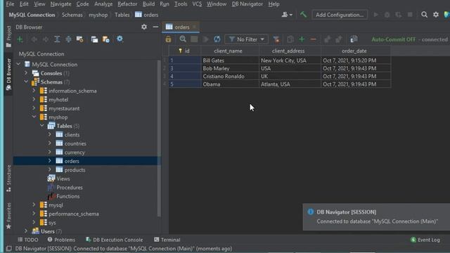 Connect to MySQL Using IntelliJ IDEA 2021 (Community Edition) and Database Navigator Plugin смотреть онлайн