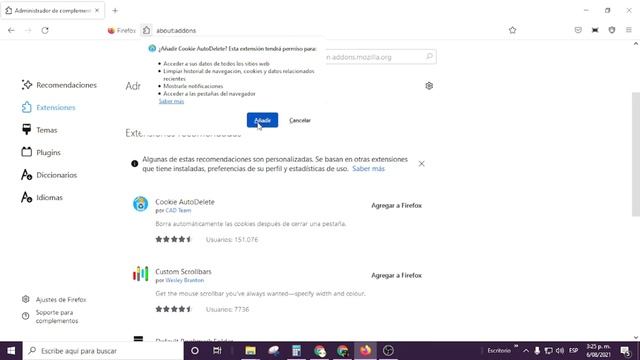 ¿Cómo Activar o Desactivar los Plugins y Extensiones de Mozilla Firefox? смотреть онлайн