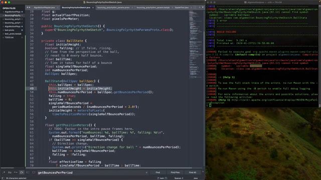(Livestream) Making YouTube Videos with Code: Bouncing Ball Polyrhythm Visualization Pt. 2 (in Java смотреть онлайн