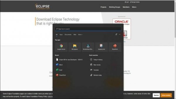 How to Download Java and Eclipse | Run First Java Program | Hello World Java Program