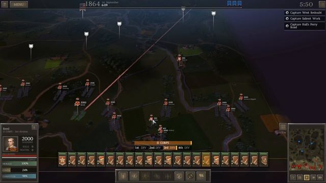 The Battle of Vicksburg - Ultimate General: Civil War - CSA Part 55 смотреть онлайн