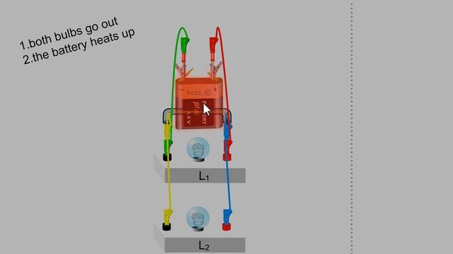 SHORT CIRCUIT. Electricity. Series and parallel. Jumper (shunt, busbar). Exercise. PCCL - Physics смотреть онлайн