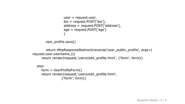 Django : Django: Integrity error UNIQUE constraint failed: user_profile.user_id смотреть онлайн