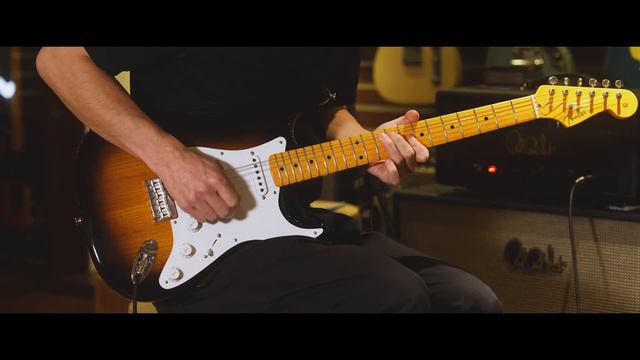 Fender Custom Shop Vintage Custom '55 Hardtail Strat Time Capsule Package 試奏動画 смотреть онлайн