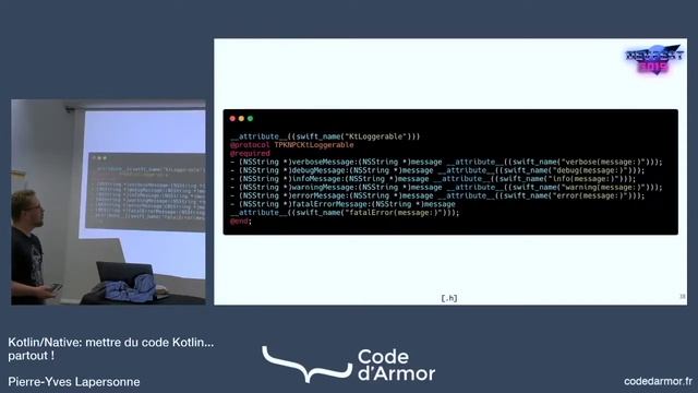 Kotlin/Native : mettre du code Kotlin... partout ! смотреть онлайн
