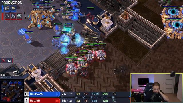 StarCraft 2: BattleB VS ShaDoWn | BASILISK Big Brain Bouts #24 смотреть онлайн