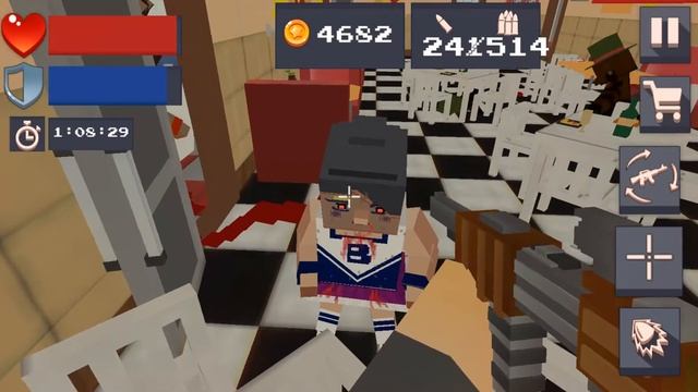 5 Night Pizzeria Block Shooter Gameplay Video Android/iOS смотреть онлайн