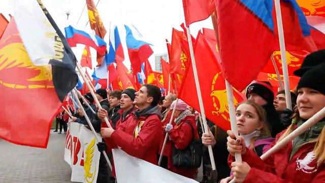 2014.11.04 - Иваново - Новый Рубеж - Марш патриотов - День Народного Единства смотреть онлайн