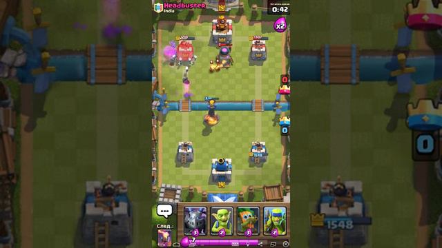 ИСПЫТАНИЕ С ВЫБОРОМ КАРТ(CLASH ROYALE) Пройдем?! смотреть онлайн