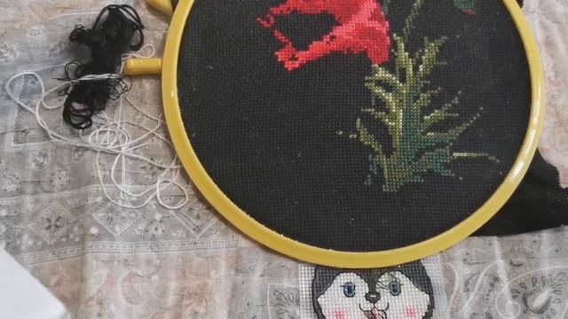 Рукодельные будни июля. #вышивка_крестом #эпоксидка смотреть онлайн