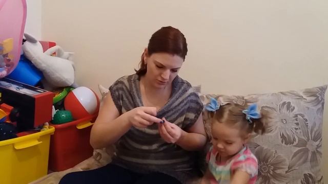 Бусы своими руками Делаем красивые бусы из бисера за 5 минут с детьми смотреть онлайн
