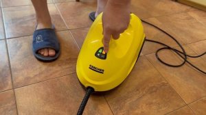Пароочиститель karcher sc 2. Распаковка, обзор, работа.