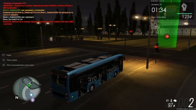 MTA Province №2 сервер ll Мирный АТП - Это электробус часть 1 смотреть онлайн