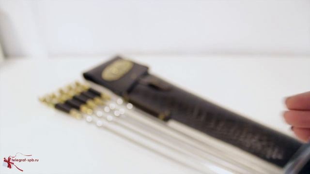 Набор шампуров в колчане из натуральной кожи - МЧС смотреть онлайн