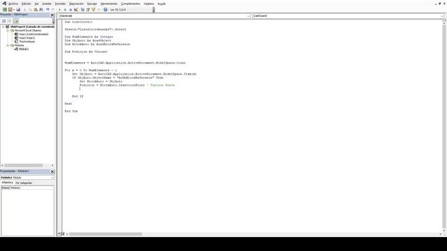 06 VBA Excel y AutoCAD - Lista con coordenadas de AutoCAD смотреть онлайн