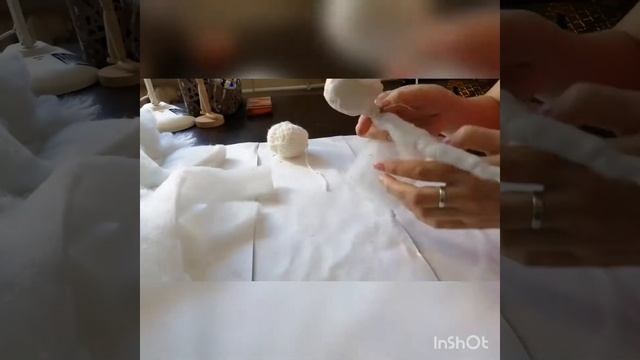 Изготовление интерьерной куклы «Коломбина»