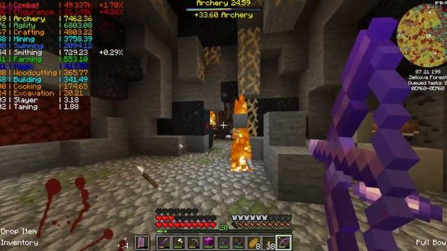 Minecraft 1 16 5 Mineshafts & Monsters Mod w/Xbox controller смотреть онлайн